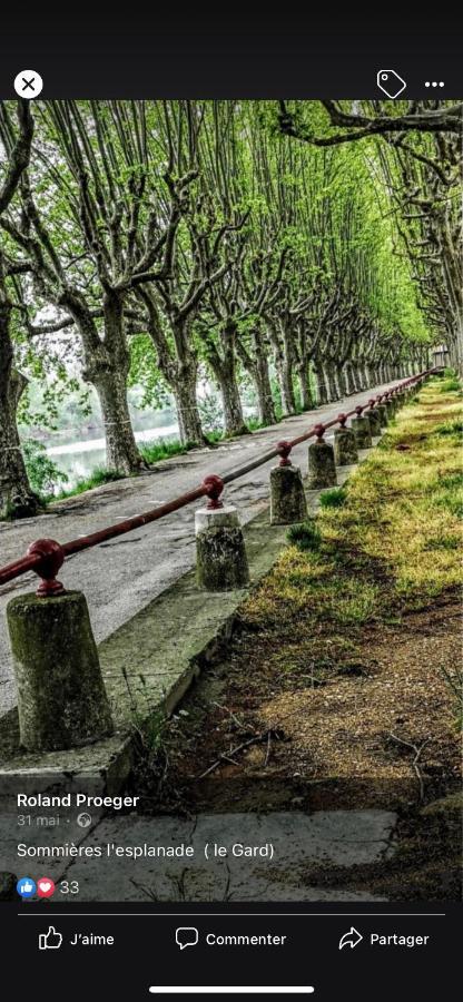 La Sommieroise Villa Sommières Kültér fotó