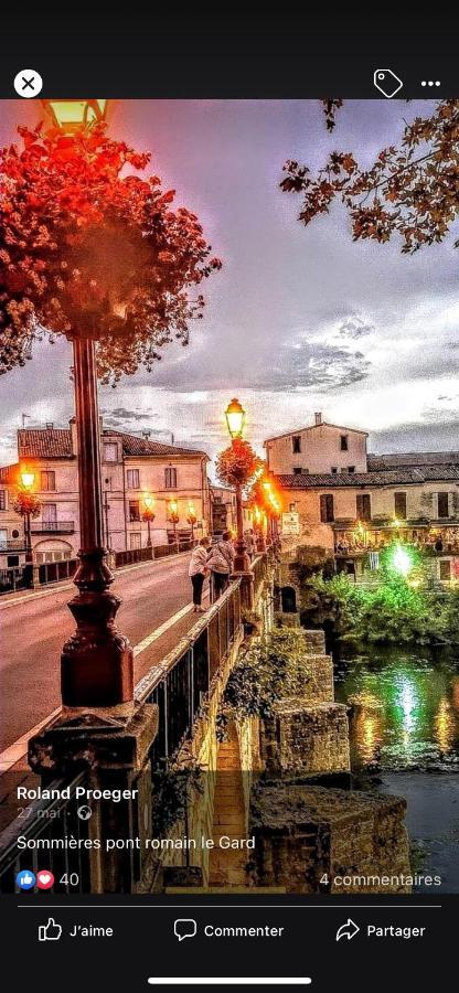 La Sommieroise Villa Sommières Kültér fotó